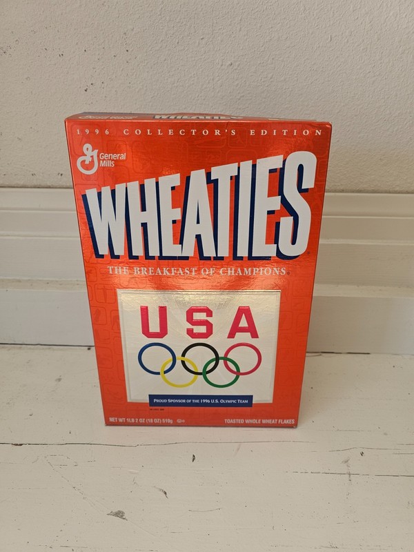 Vintage 1996 Wheaties Olympics Team USA Collector's Edition Box Unopened