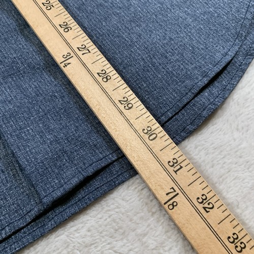 Lululemon Airing Easy Shirt Mens Medium Blue Breathable Performance Short Sleeve - Bild 4 von 8
