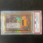 Topps 2024 Chrome Jayden Daniels RPA Auto Gold Refractor /50 PSA 8 CPA-JD