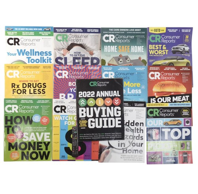 #ad #ad Consumer Reports Magazine 2022 Complete Year Set 12 Issues Annual Buying Guide $39.99