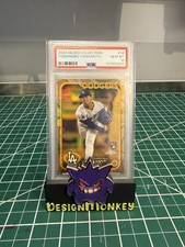 Yoshinobu Yamamoto RC 2024 Topps Gilded Collection #54 Rookie /99 PSA 10
