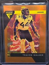 2022 Panini Chronicles Flux Football Orange Rookie Travon Walker 38/75 #FX-11