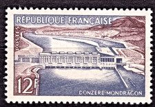 TIMBRE 1956 FRANCE YVERT N° 1078-N**. TB-AUCUN DEFAUT-VOIR SCAN-