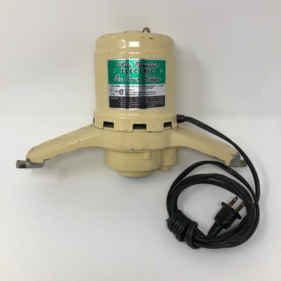 White Mountain Ice Cream Freezer Motor Model 69206 USA Electric TESTED WORKS 6qt