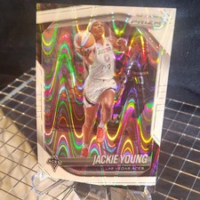 Panini Prizm WNBA Jackie Young Las Vegas Aces 2025 #23 Hologram Card