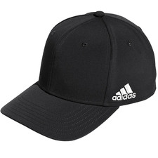 Adidas Herren Basecap Snapback Flat Cap Kappe Schirm Mütze schwarz [OSFM] M/L