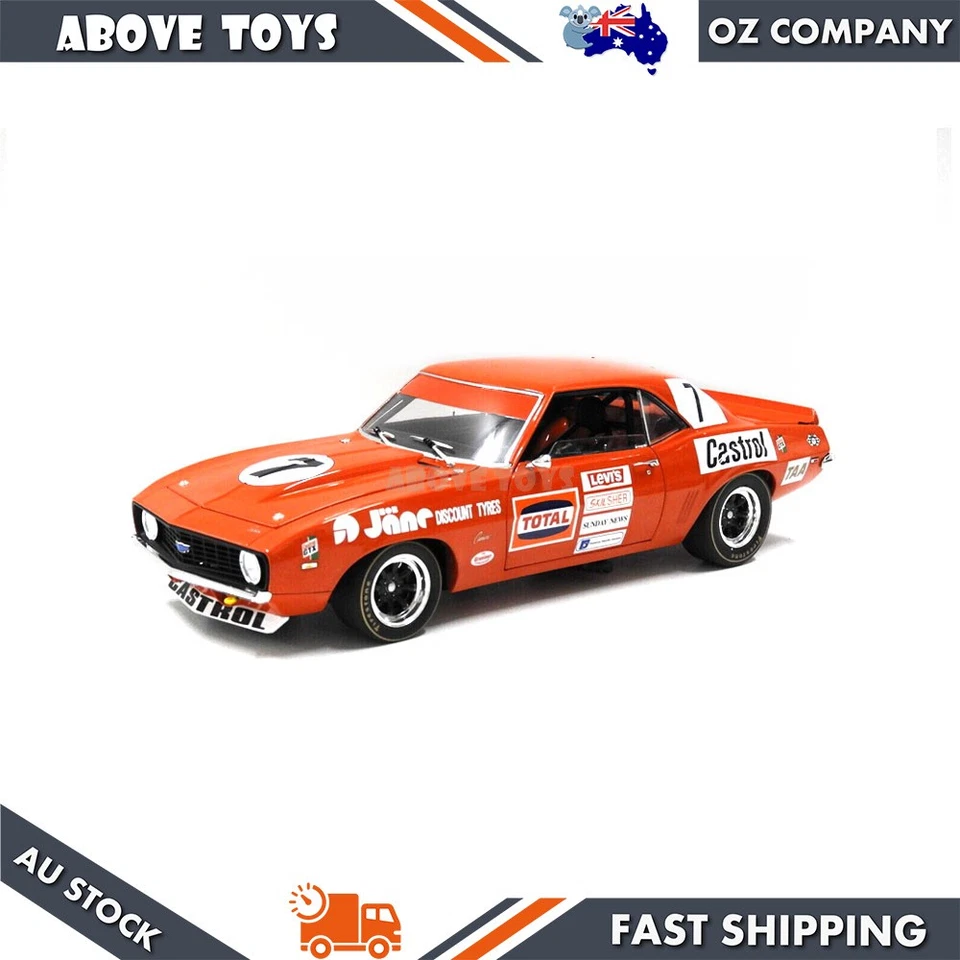 Chevrolet ZL-1 Camaro 1972 ATCC modelo redondo 1 clásico coleccionable escala 1:18 Foto 3 de 4