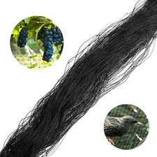 50'×50' 1in Anti Bird Netting for Poultry Quail Nets Chicken Net Barrier Garden