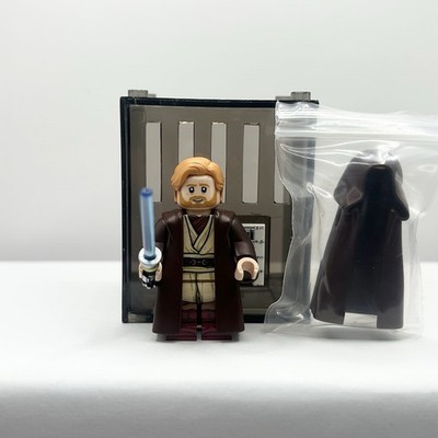 LEGO Star Wars Abnormal Custom CW Obi Wan Kenobi Pad Printed Minifigure