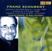 Symphonien Nr.3 & 8 | Franz Schubert | Audio-Cd | Cd | 2020 | Naxos