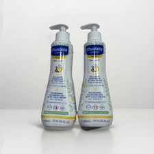 2x Mustela Baby Nourishing Cleansing Gel - Baby Hair & Body Wash