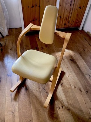 Design-Klassiker Stokke Stuhl Leder - Zustand sehr gepflegt