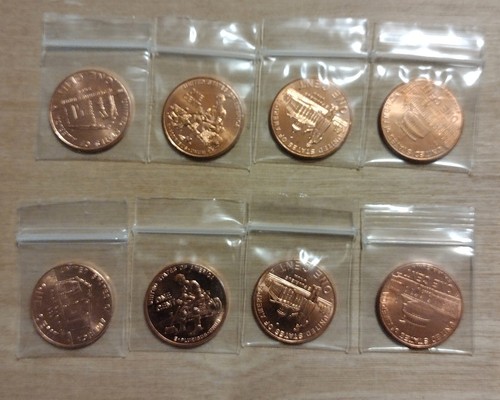 LINCOLN BICENTENNIAL & SHIELD CENT SET ALL 36 P & D COINS 2009 THROUGH 2023 UNC