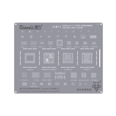 QianLi Bumblebee Stencil QS251 for Xiaomi Devices Repair Tool Micro Solder