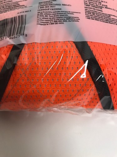 3M Tekk Protección Construcción Chaleco de Seguridad Osha ANSI/ISEA Reflectante - Imagen 5 de 6
