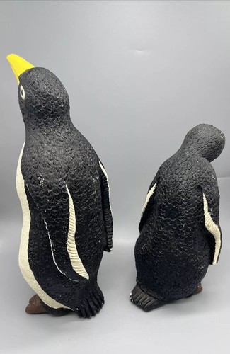 Lloyd Bryan 1971 SET of 2 signed Sculptures Figures of Penguins MCM Mid Century - Picture 3 of 24