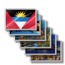 AG - Antigua e Barbuda frigo calamite frigorifero souvenir magneti fridge magnet