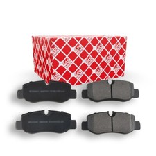 FEBI BILSTEIN Bremsbelagsatz, Scheibenbremse Hinterachse für MERCEDES-BENZ