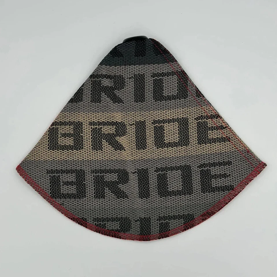 Bride Racing Shifter Boot Hyper Fabric Boot Cover JDM Universal (Gris nítido) Foto 2 de 4