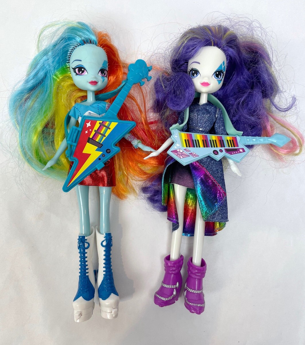 My Little Pony Equestria Girls Rainbow Dash Rock Rarity Music