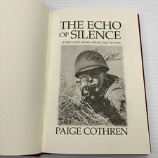 The Echo of Silence Paige Cothren Louisiana Thriller Novel Camp van Dorn Mystery