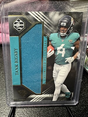 Tank Bigsby 2023 Limited Unlimited Potential Gold Spotlight SP /200Rookie RC