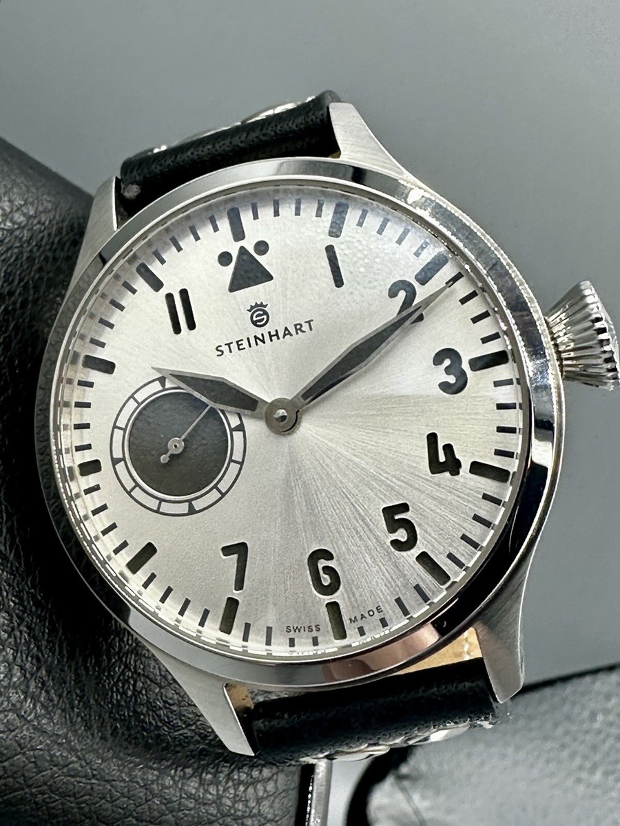 Steinhart Nav B Uhr 42 Mm STEINHART B-UHR SILVER LIMITED EDITION