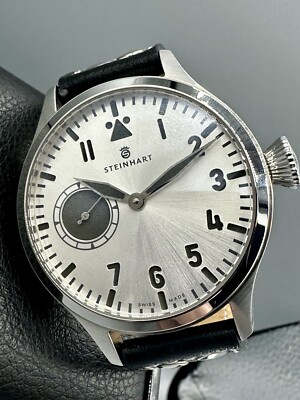 STEINHART B-UHR SILVER LIMITED EDITION 333 PIECES