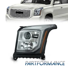 [FULL HID] For 2015-2020 GMC Yukon Driver Side Projector Headlight LED DRL LH