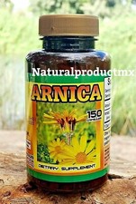 Arnica Capsules Arnica 150 Capsulas Anti-inflammatory Support By Plantimex