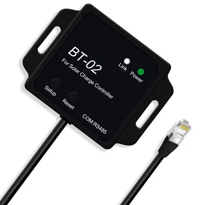 ECO-WORTHY MPPT-Bluetooth-Modul für Solarladeregler 40A 60A Solarpanel-Set