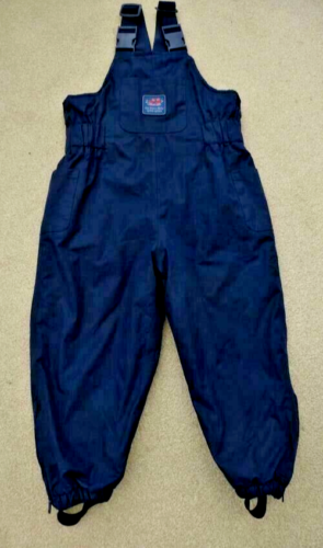 Jojo Maman Bebe DUNGAREES 18-24m ❤️💙 Waterproof Fleece Lined Outdoor Trousers - Picture 1 of 4