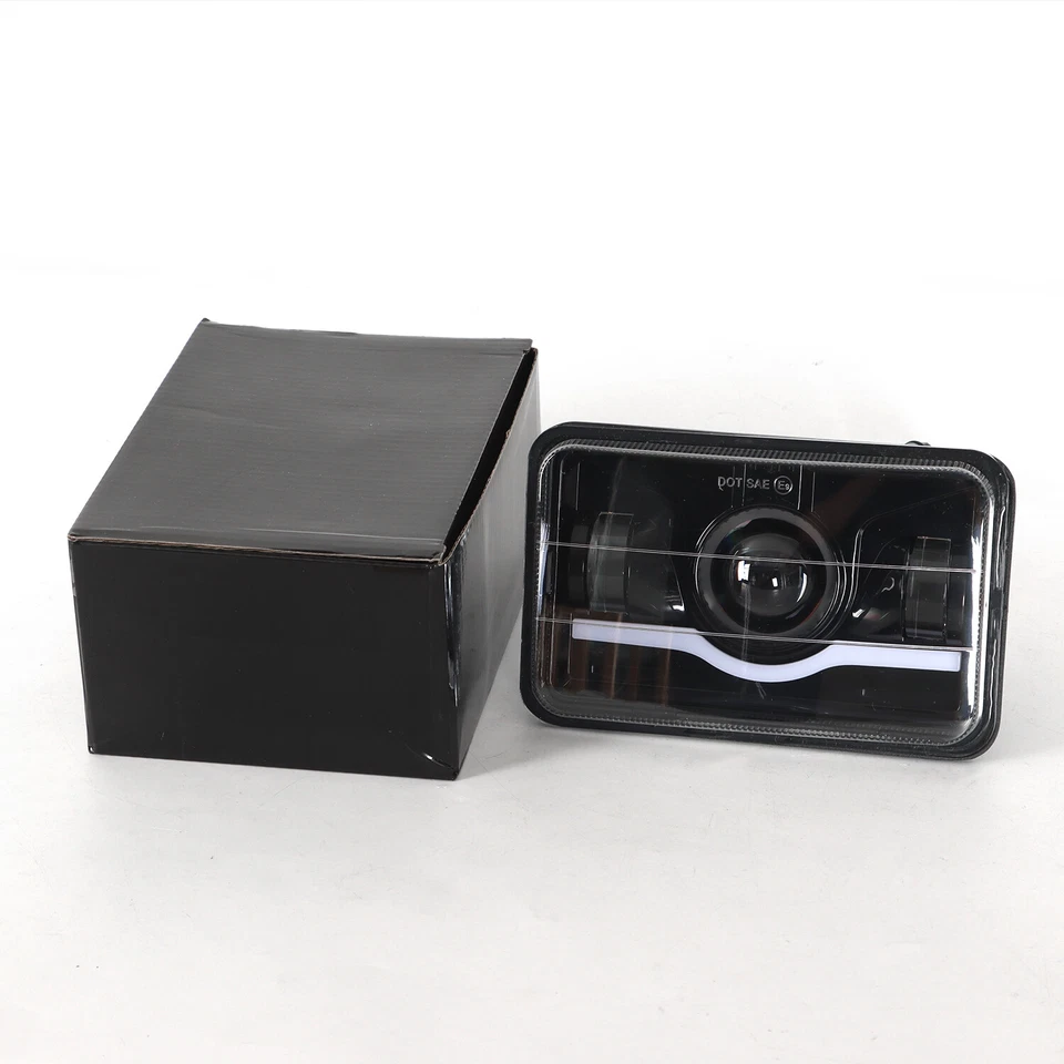 Faros LED 4x6" para Kenworth T800 T400 T600A W900 Peterbilt 357 378 379 4 un. Foto 4 de 4