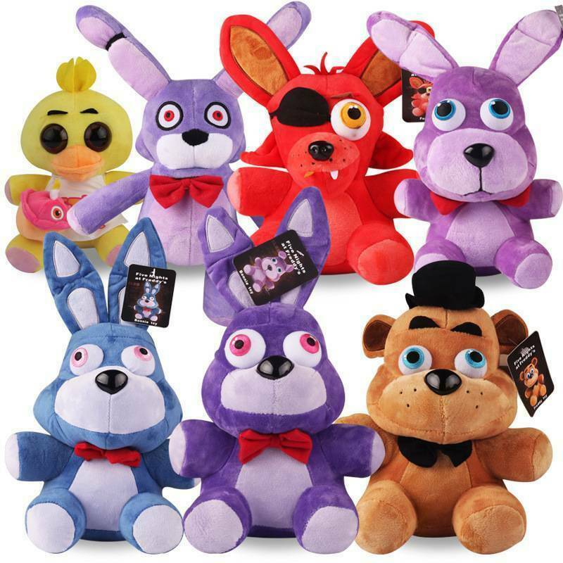 Bonecas de pelúcia Five Nights At Freddy's FNAF jogo de terror de pelúcia  brinquedo macio