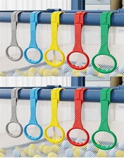 10pcs Walk Assistant Plastic Baby Crib Pull Rings for Baby Baby Pull Up Rings...