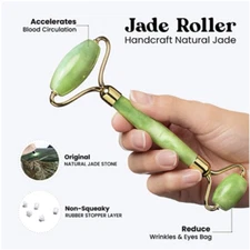 Jade Roller  Facial Skin Care Tool Beauty Face Roller Massager 