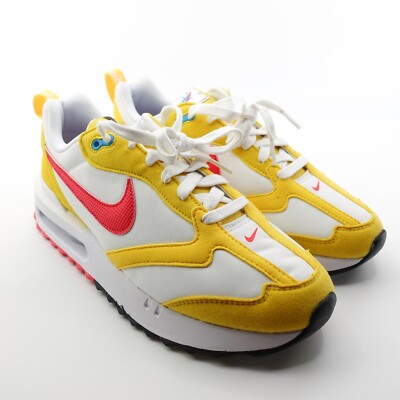 Nike Air Max Dawn Vivid Sulfur White Yellow Shoes Mens Size  display picture 2