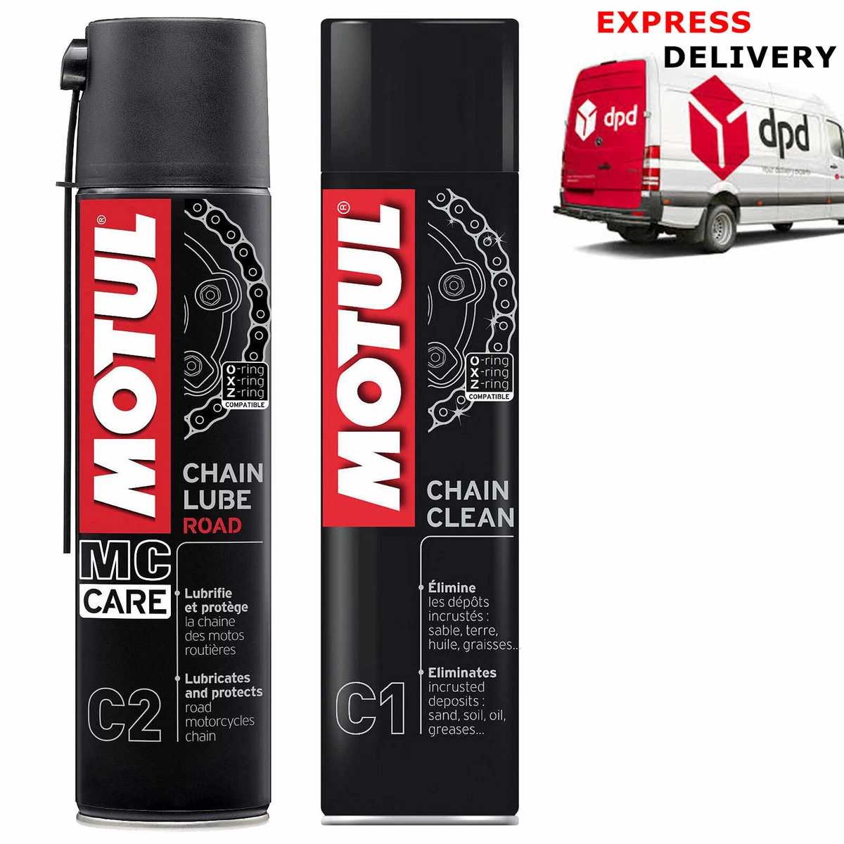 Motul chain clean outlet