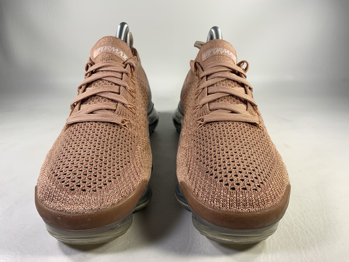 靴 Nike Air Vapormax Rose Gold Bio Beige Nike Air Vapormax Flyknit 2 Rose Gold Bio Beige Grey Womens