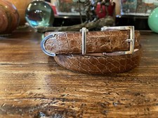 James Reid Ltd Sterling Silver Belt Buckle 1.1/8- 38-40  James Reid Belt    