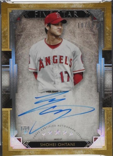 Shohei Ohtani #83A-SO Rookie Autograph - 2018 Topps 1983 Batting