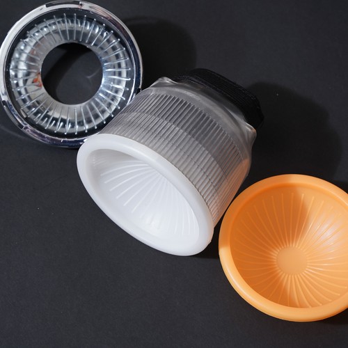 Flash Bounce Diffusion Dome Diffuser Soft Light Camera Speedlite Modifier Event - Picture 3 of 14