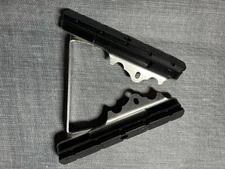 Accessory Rail   Fiberglass Hat L & R with support