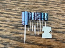 Technics SL-23 & SL-20 Speed Repair Kit Capacitor Upgrade Set Turntable Recap