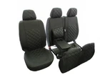 Seat cover for MERCEDES SPRINTER VW CRAFTER 2006-2018 RHD ALL BLACK