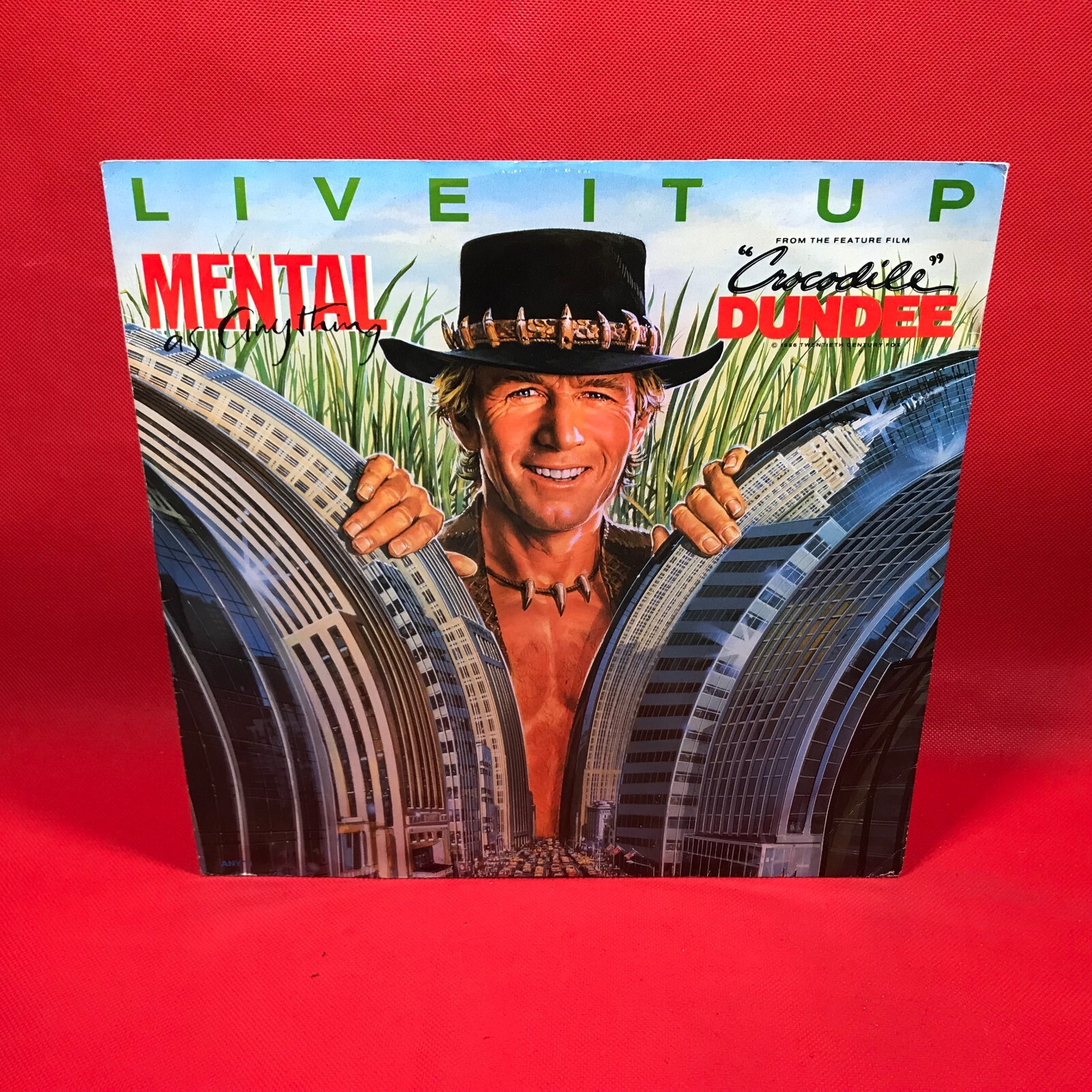 MENTAL AS ANYTHING Live It Up 1986 UK 3-track 12