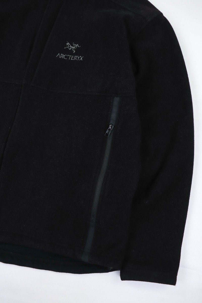 90-00s Vintage Arc'teryx Made in Canada Black Wool/Cashmere Blend