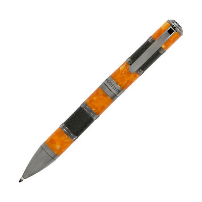 Monteverde Regatta Sport Ballpoint Pen in Orange/Carbon Fiber - NEW in Box