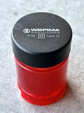 WERMA 848 100 55 Red LED Stack Light With Cap