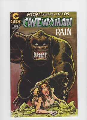 CAVEWOMAN RAIN #4 2ND PRINT  BUDD ROOT
